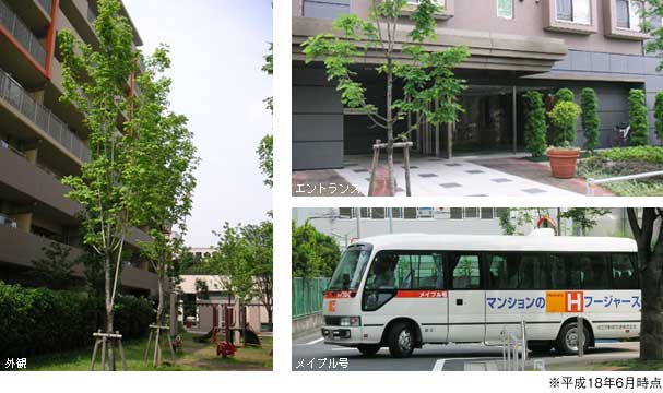 外観・エントランス・メイプル号