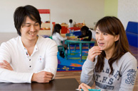 ステキな照明のリビング