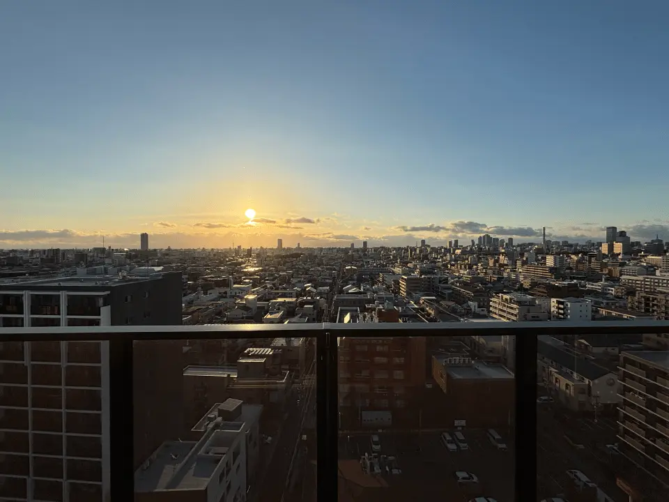 ●階からの眺望（2026年2月撮影）