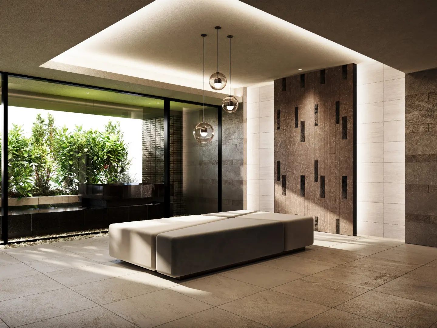 ラウンジ完成予想CG