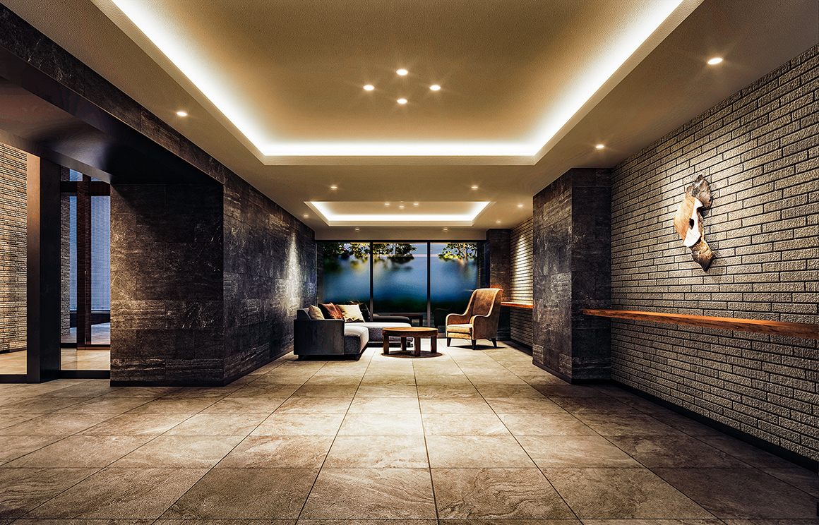 エントランスラウンジ完成予想CG