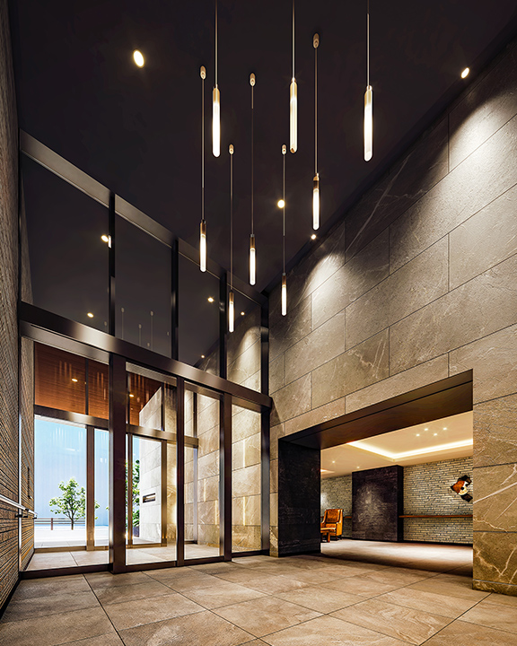 エントランスホール完成予想CG