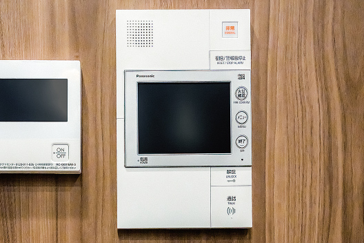 カラーモニター付き ハンズフリーインターホン