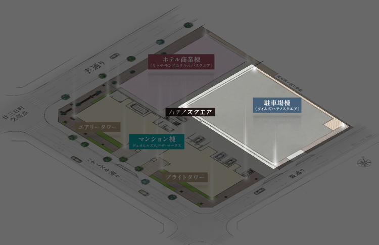 駐車場棟イメージ