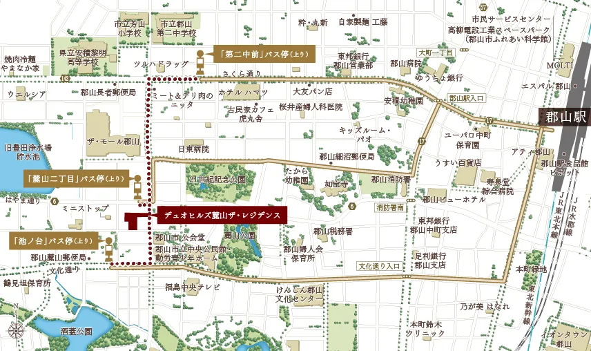 バス路線図