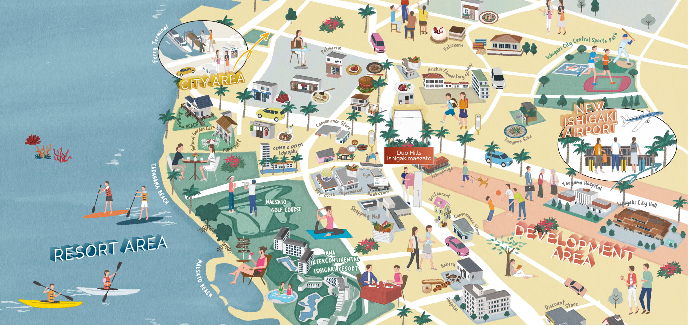 エリア概念イラスト