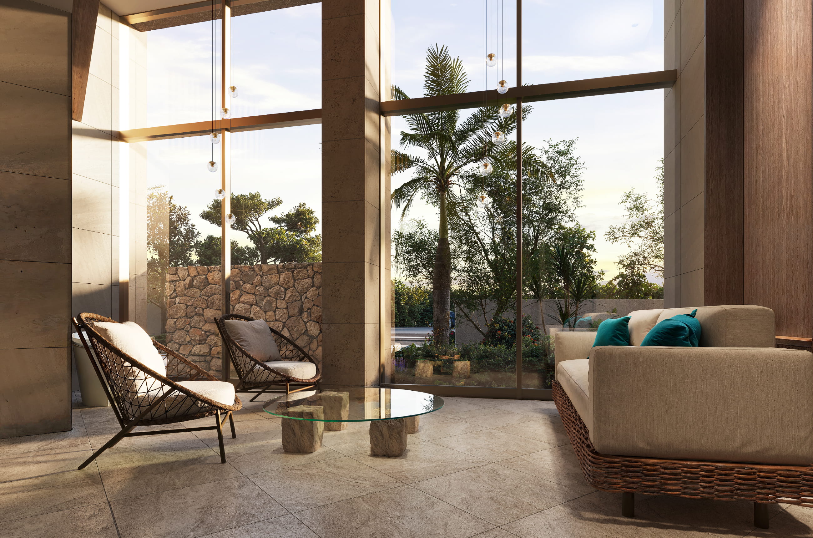 ラウンジ完成予想CG