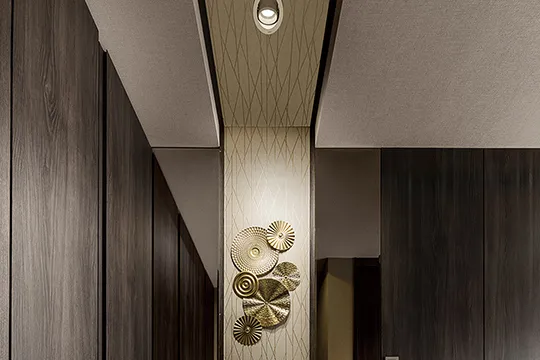 玄関に折上げ天井を設置