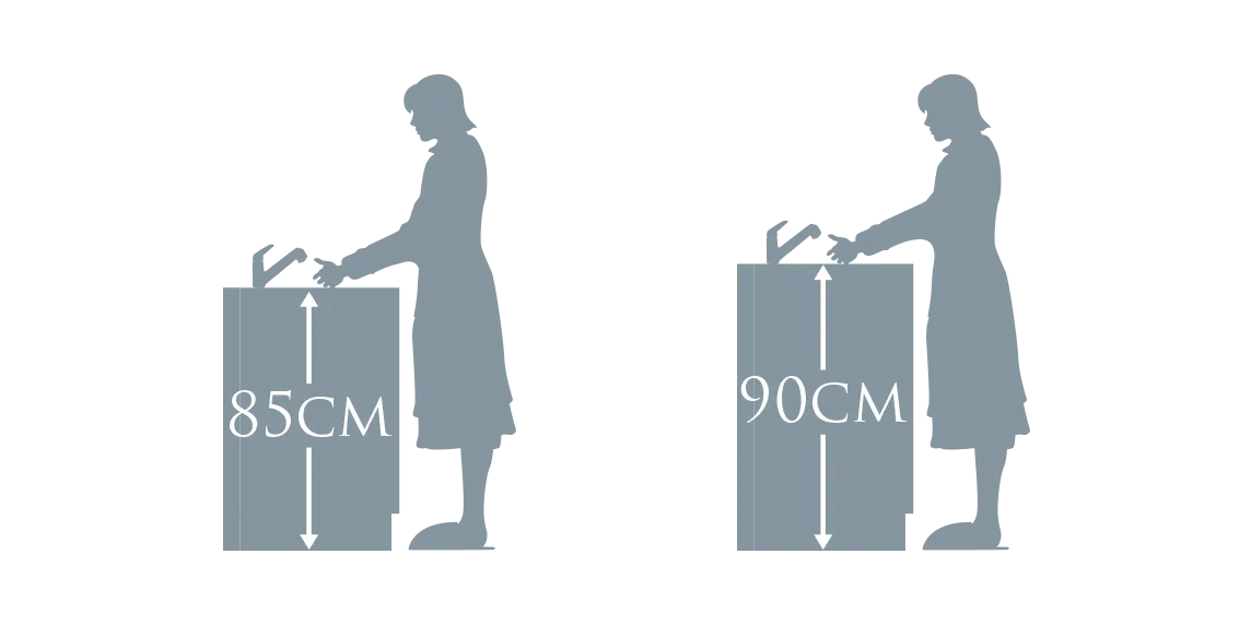 キッチン高さセレクト