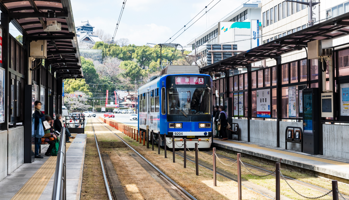 熊本市電「通町筋」電停