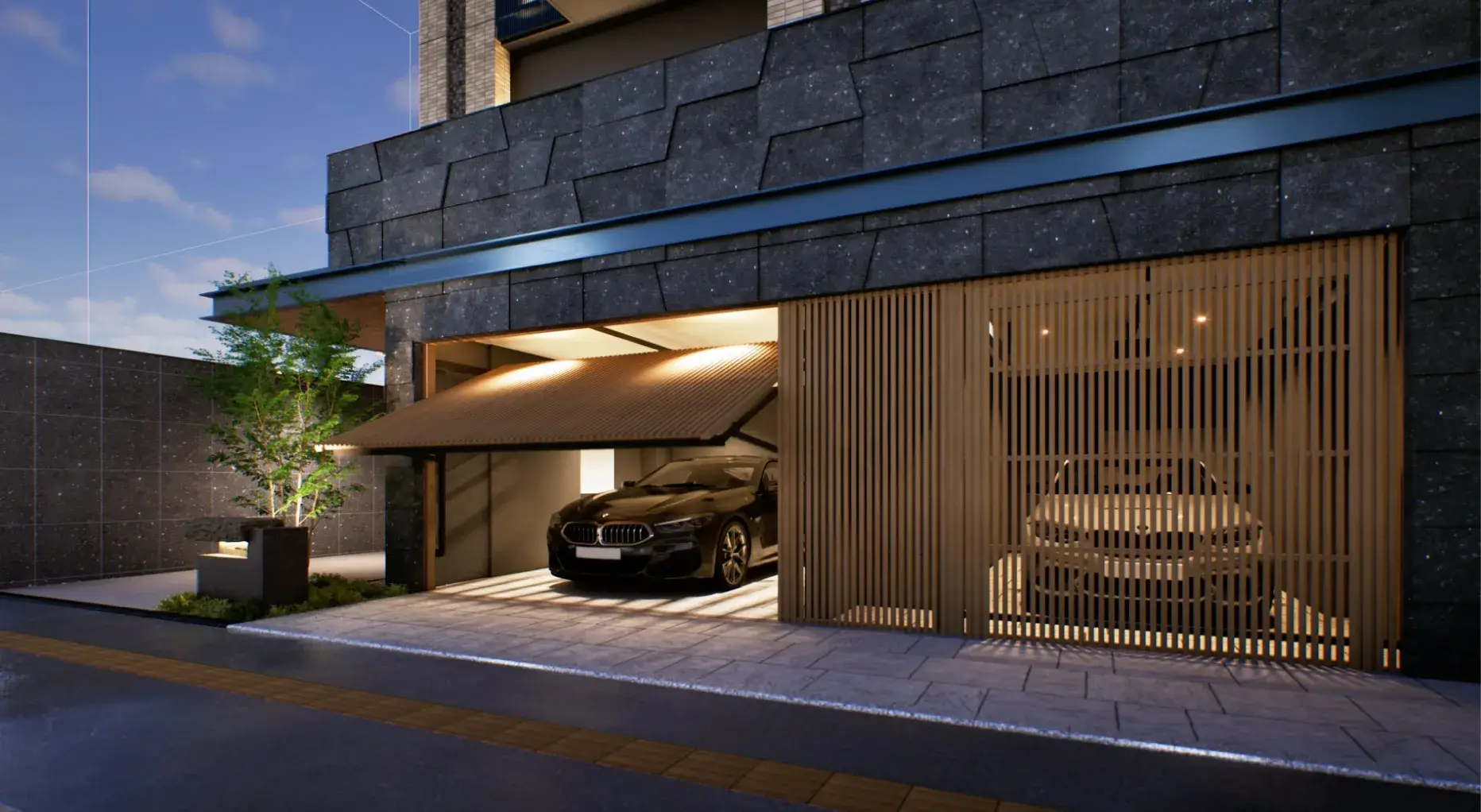 アプローチ完成予想CG