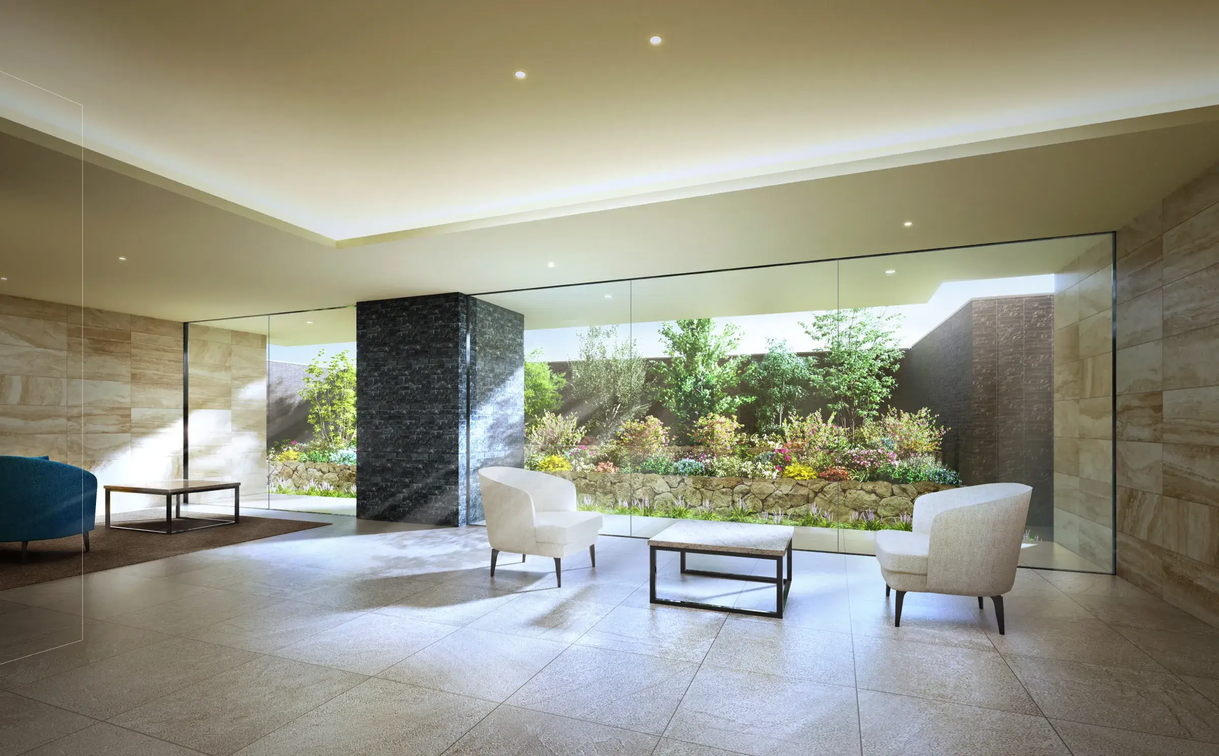 エントランスホール完成予想CG