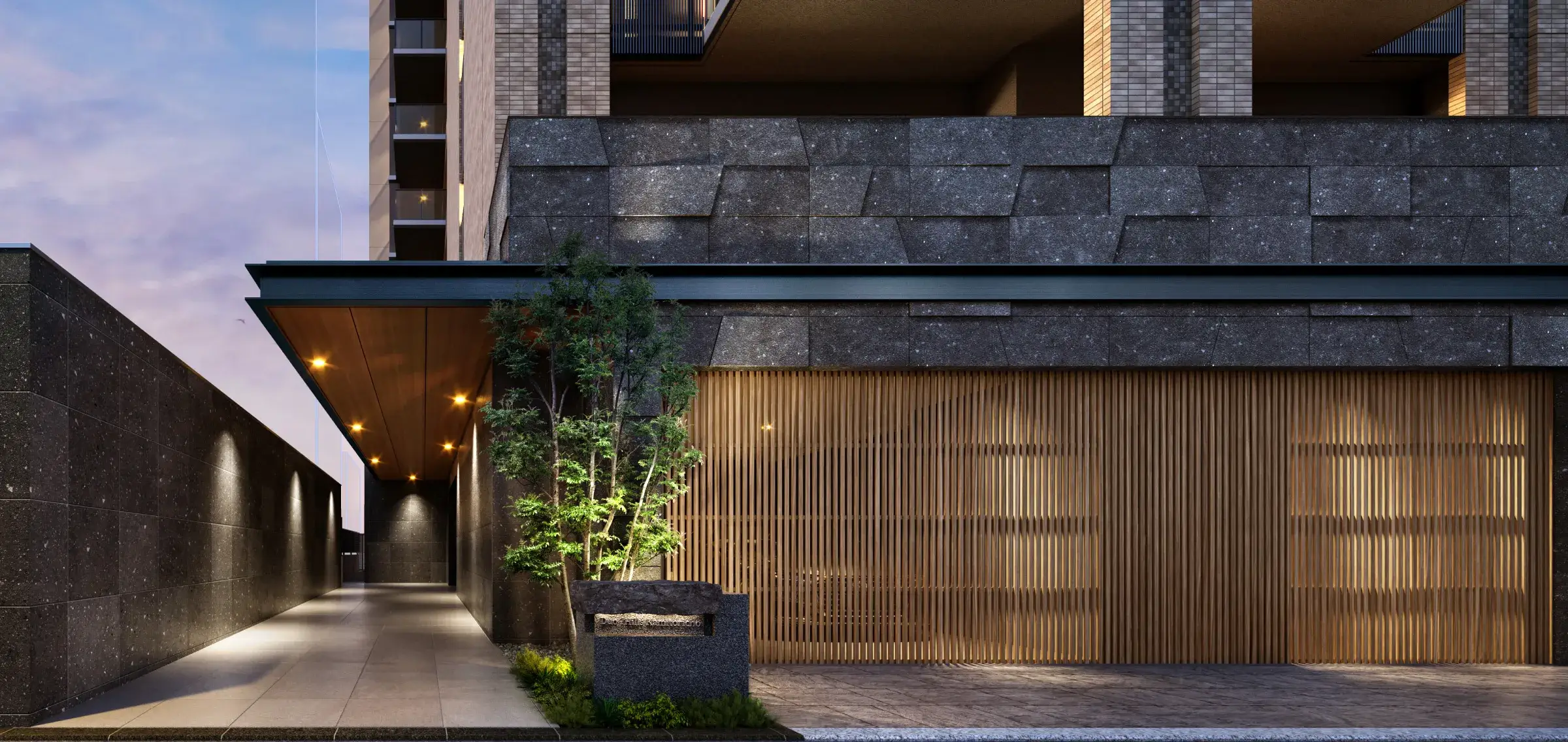 アプローチ完成予想CG