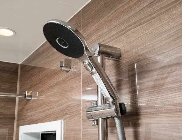 スイッチ付きシャワーヘッド