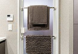 タオル掛けバー（2本）