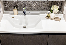 ボウル片寄せ一体型カウンター