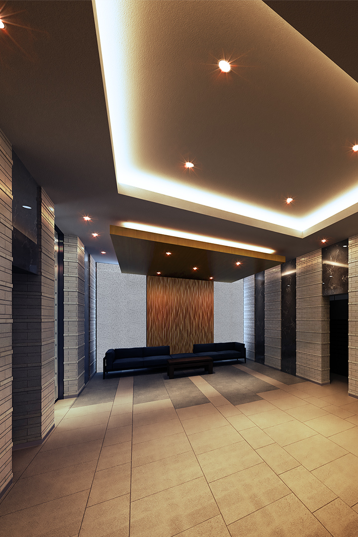 エントランスホール完成予想図