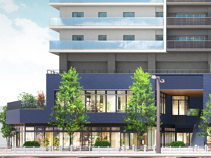 外観完成予想図