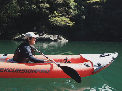 白丸湖（カヌー、カヤック、SUP、釣り）