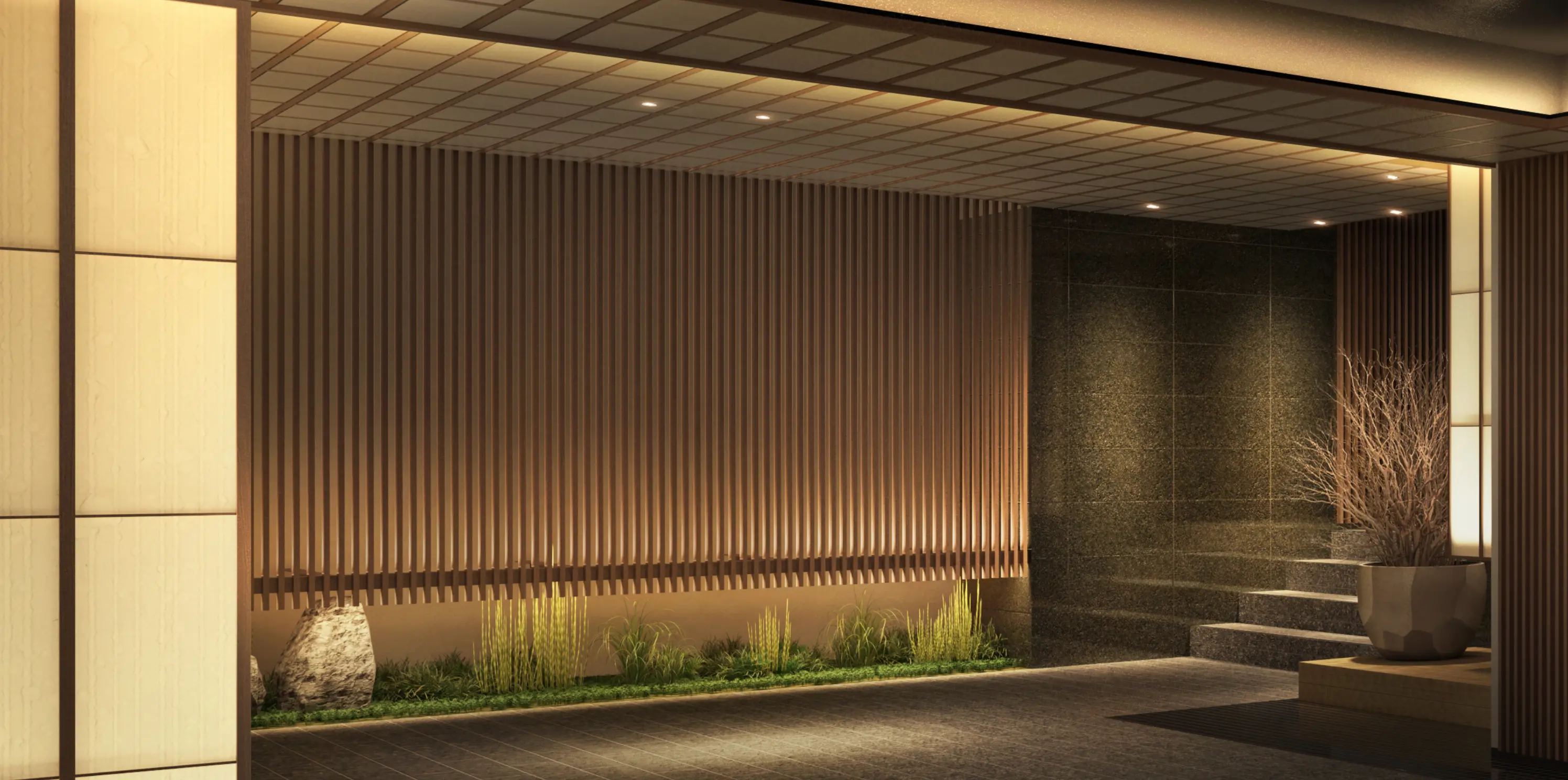 ラウンジ完成予想CG