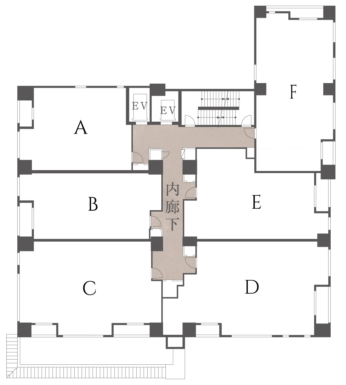 フロア概念図