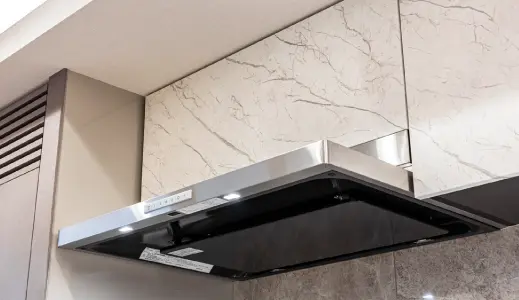整流板付レンジフード