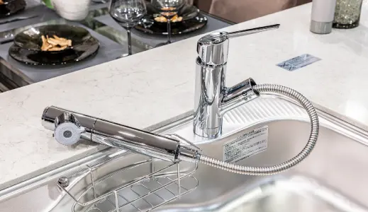 浄水器一体型シャワー水栓