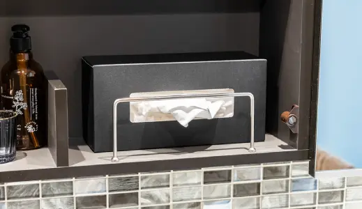 ティッシュBOXガードフレーム