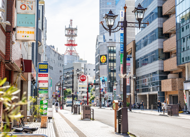 旧東海道［伝馬町通り］