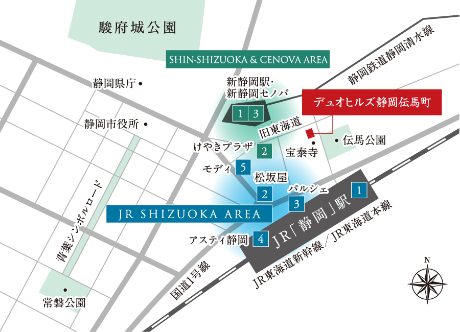 エリア概念図