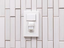 人感センサー付き玄関照明