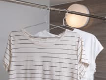 ランドリーパイプ（メタル調1本）