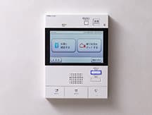 カラーモニター付きハンズフリーインターホン