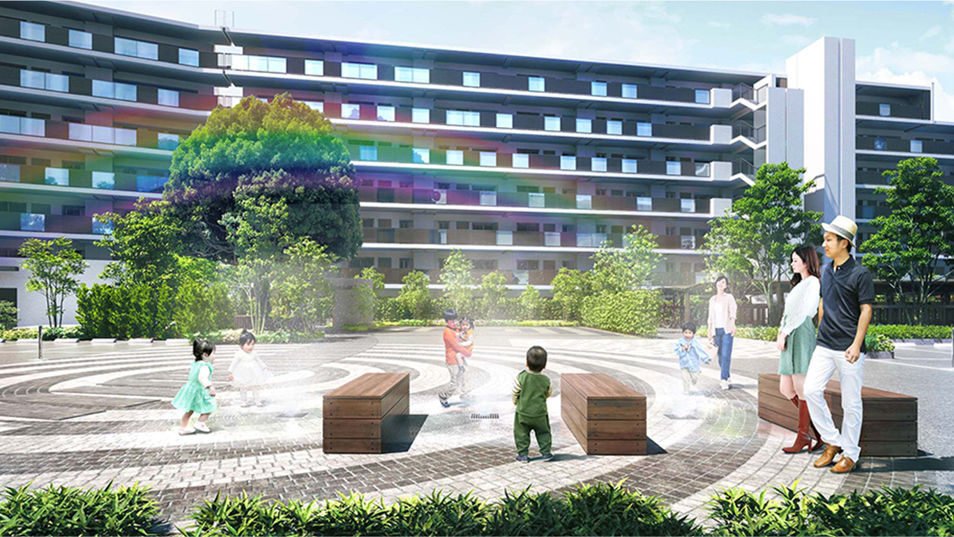 ミストスクエア完成予想CG