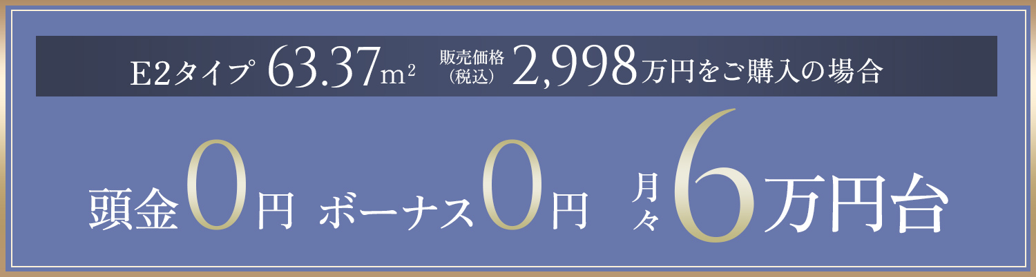E2タイプ返済例