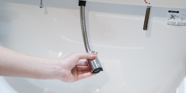 シングルレバーシャワー水栓イメージ