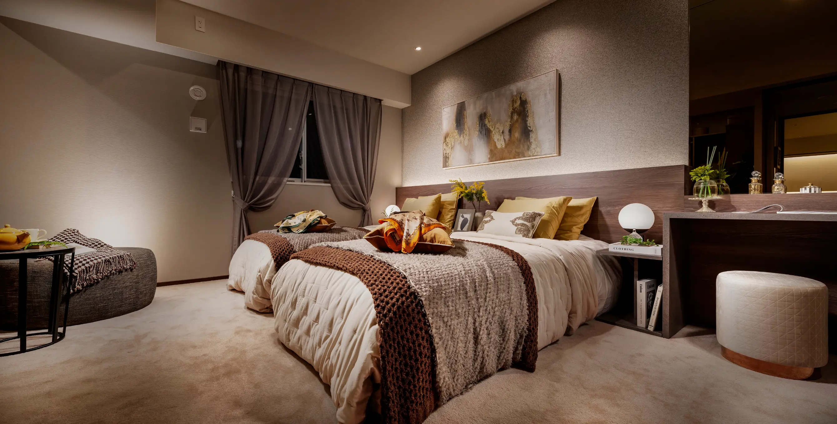 MASTER BEDROOM（モデルルーム Iタイプ）