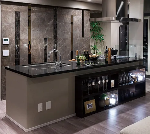 アイランドキッチン