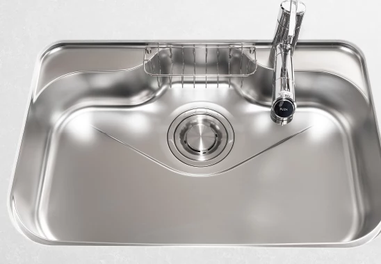 リブ付静音シンク