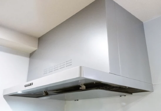 ワイドスリム型<br>整流板付レンジフード