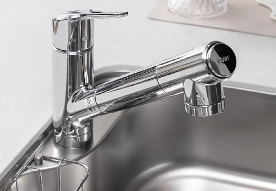 浄水器一体型シャワー水栓