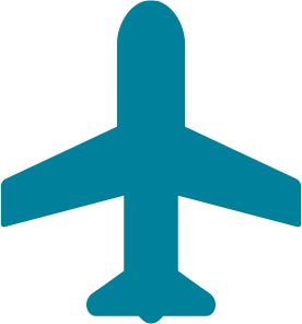 飛行機のアイコン