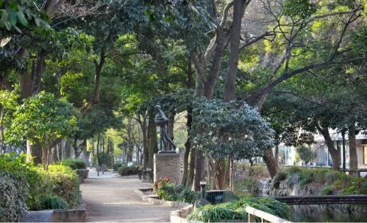西川緑道公園