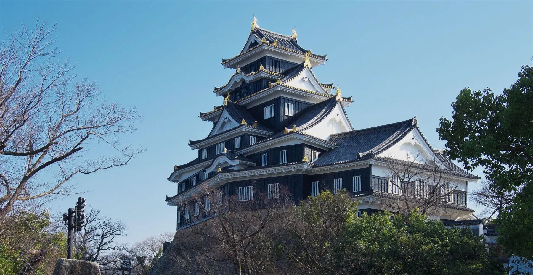 岡山城